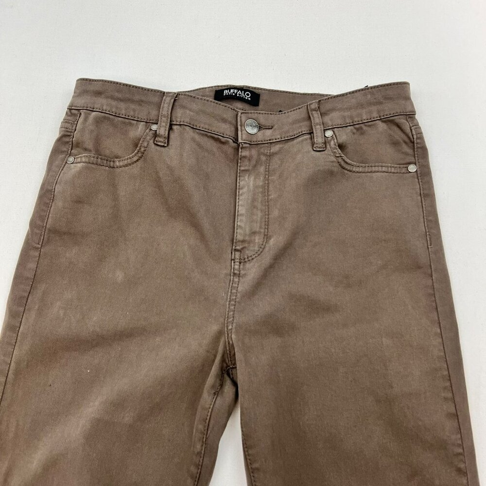 Buffalo David Bitton Womens Hanna Pants Skinny High Rise Brown Size 8/29 - Picture 3 of 10